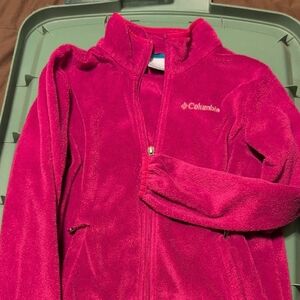 Columbia Kids Fleece Jacket - Pink